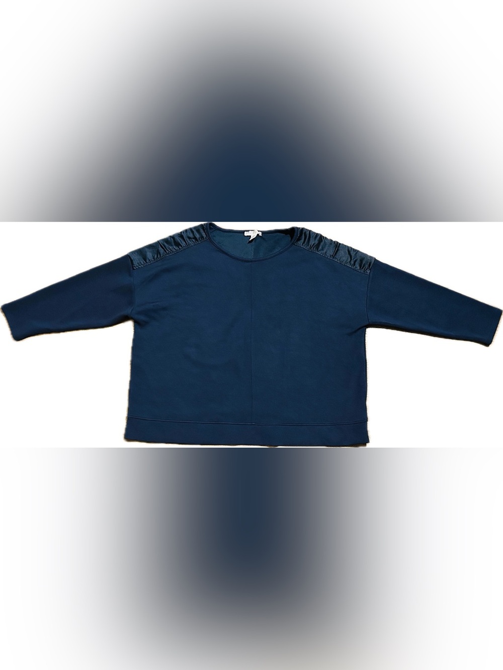 Spense Women’s 1X Navy Blue Sweater